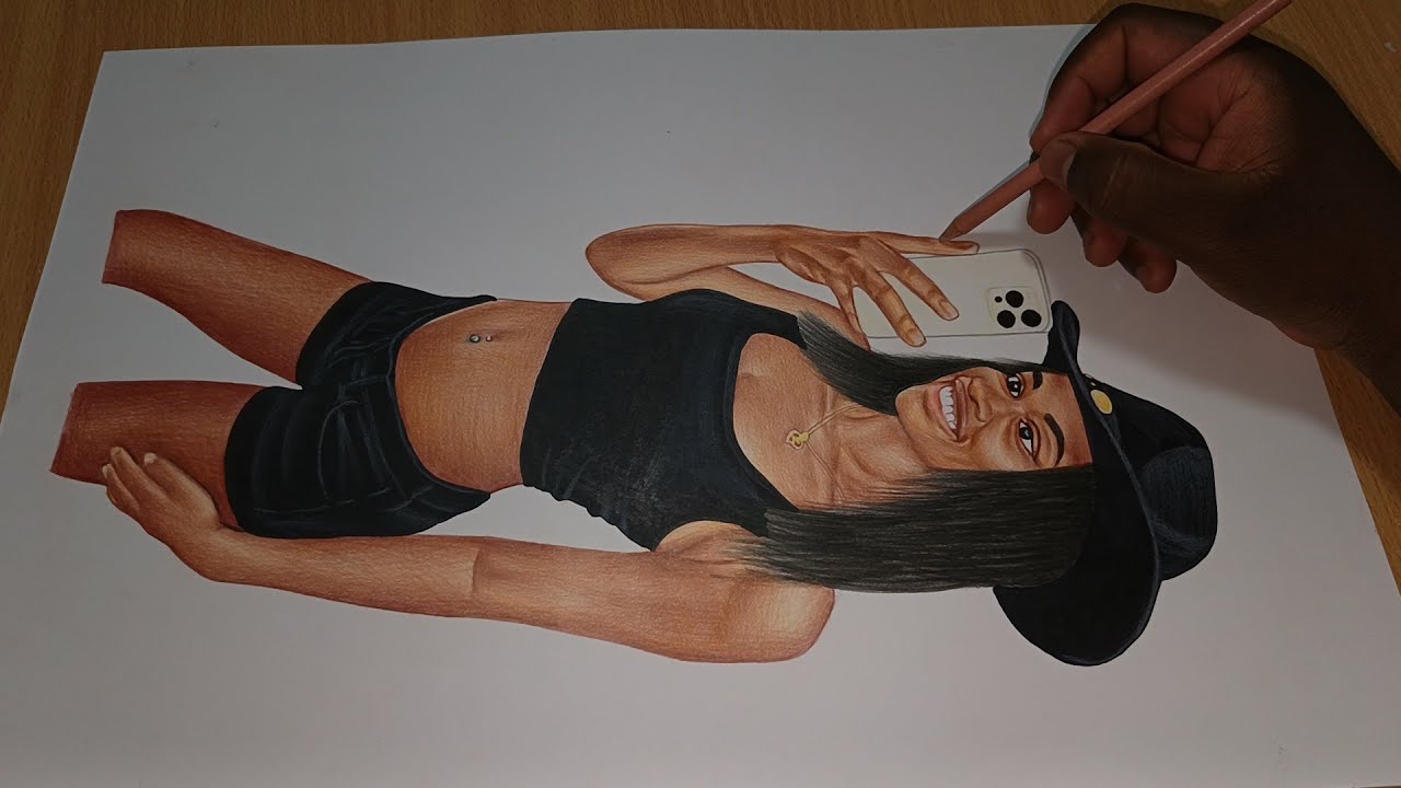 Creating Magic: How I Drew This Beautiful Client From Start to Finish - Step-by-Step Client Portrait