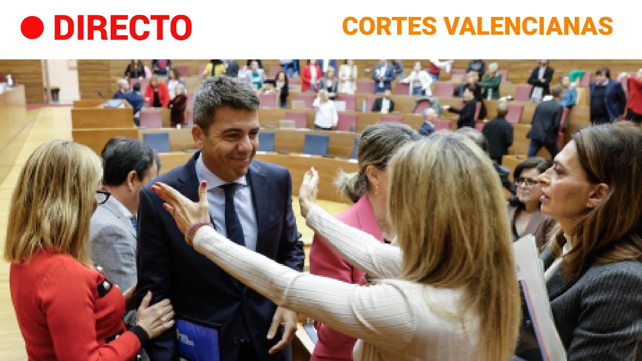 CORTES VALENCIANAS: EL PLENO RECHAZA LA DIMISIÓN DE MAZÓN POR LA GESTIÓN DE LA DANA | RTVE