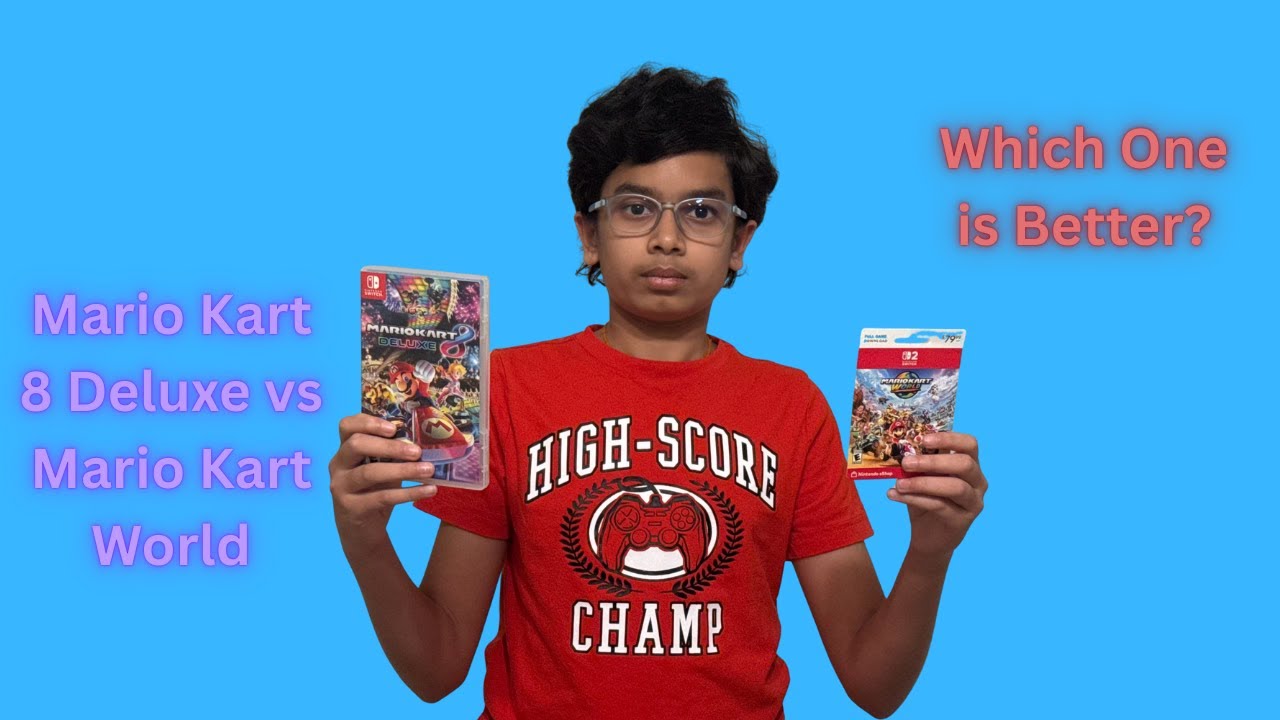 Mario Kart 8 Deluxe vs Mario Kart World | Which Is Better?