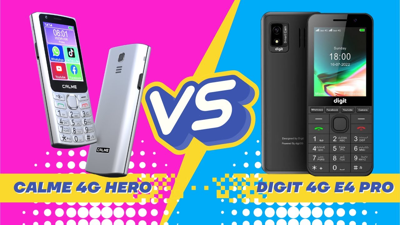 COMPARISON VIDEO CALME 4G HERO VS DIGIT 4G E4 PRO WHICH DEVICE BETTER FEATURE