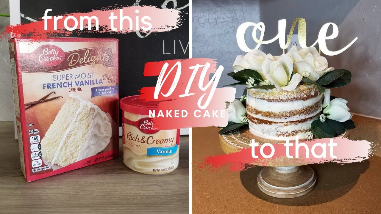 Easy DIY Naked Cake | BRITTANY PINO