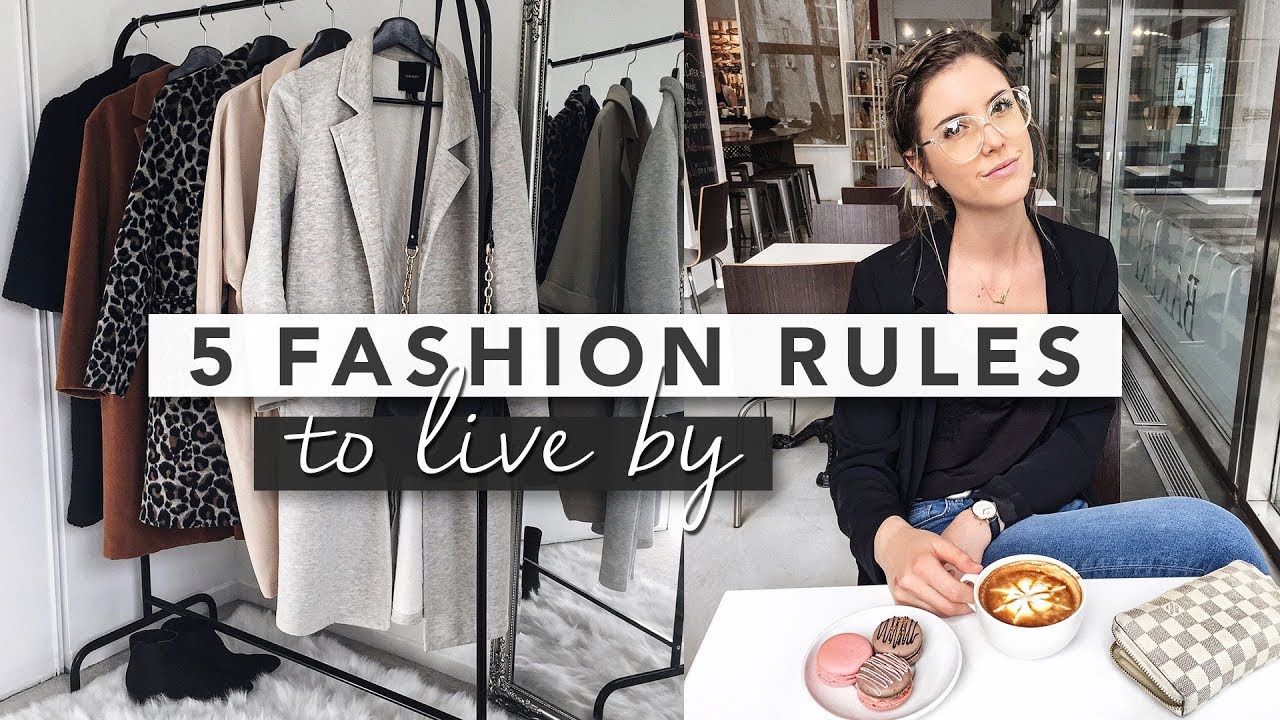 5 Fashion Rules to Live By | Erin Elizabeth