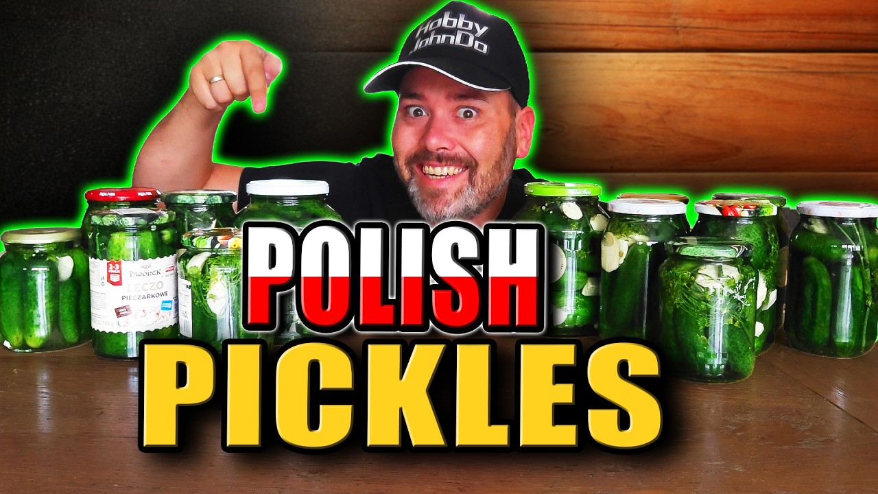 Sekret polskich og&oacute;rk&oacute;w kiszonych bez octu 🇵🇱 Og&oacute;rki kiszone