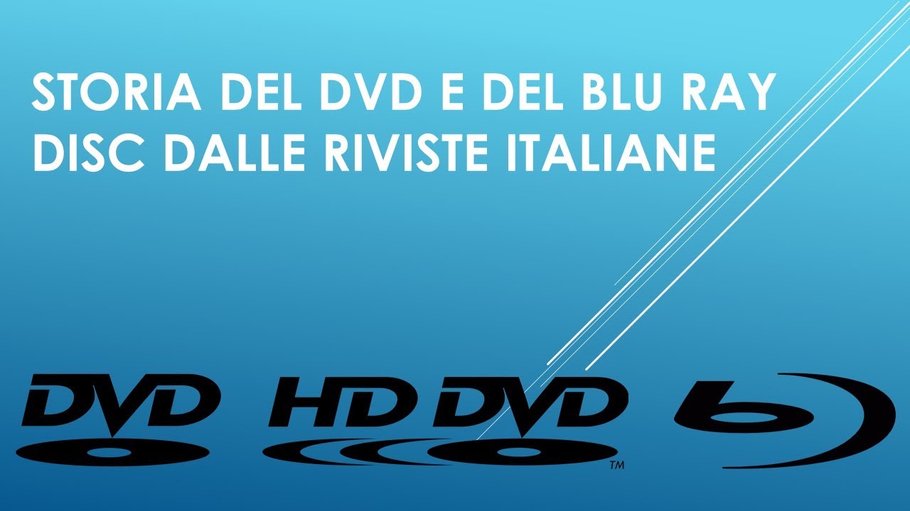 Storia del DVD e del Blu-Ray dalle Riviste Italiane - Parte Prima: fino al 1995