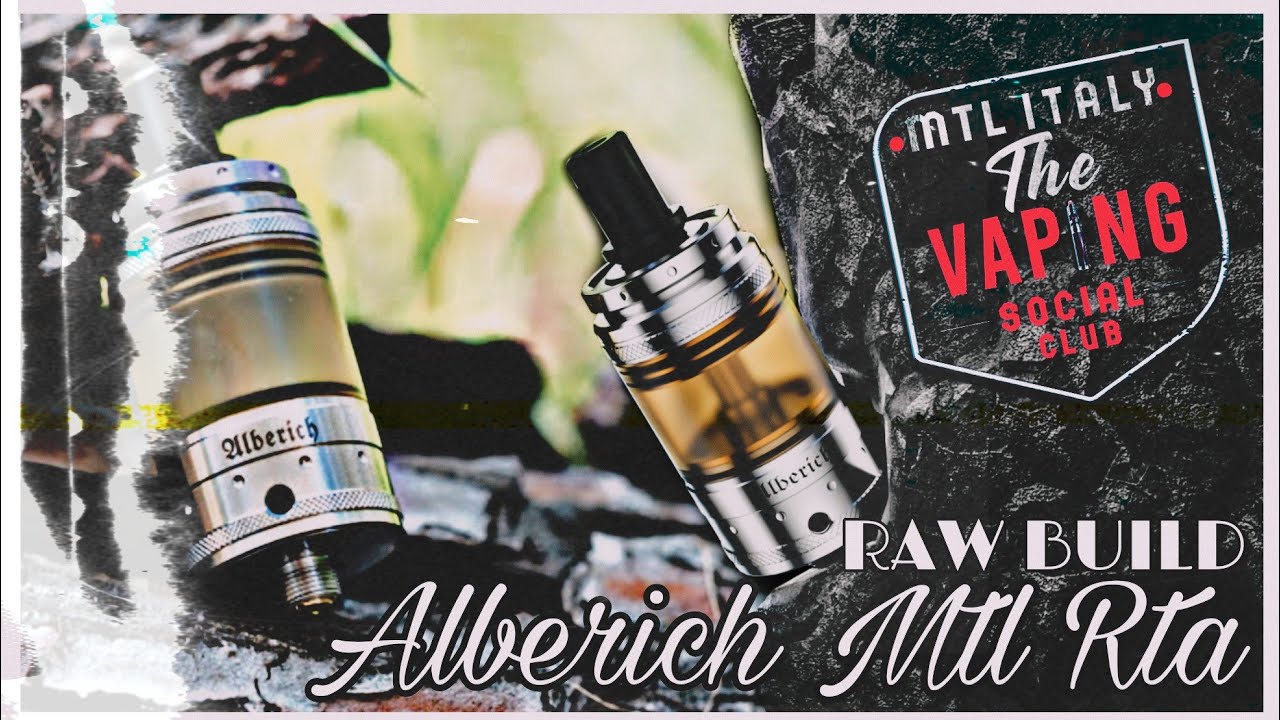 RAW BUILD - ALBERICH MTL RTA by VAPEFLY