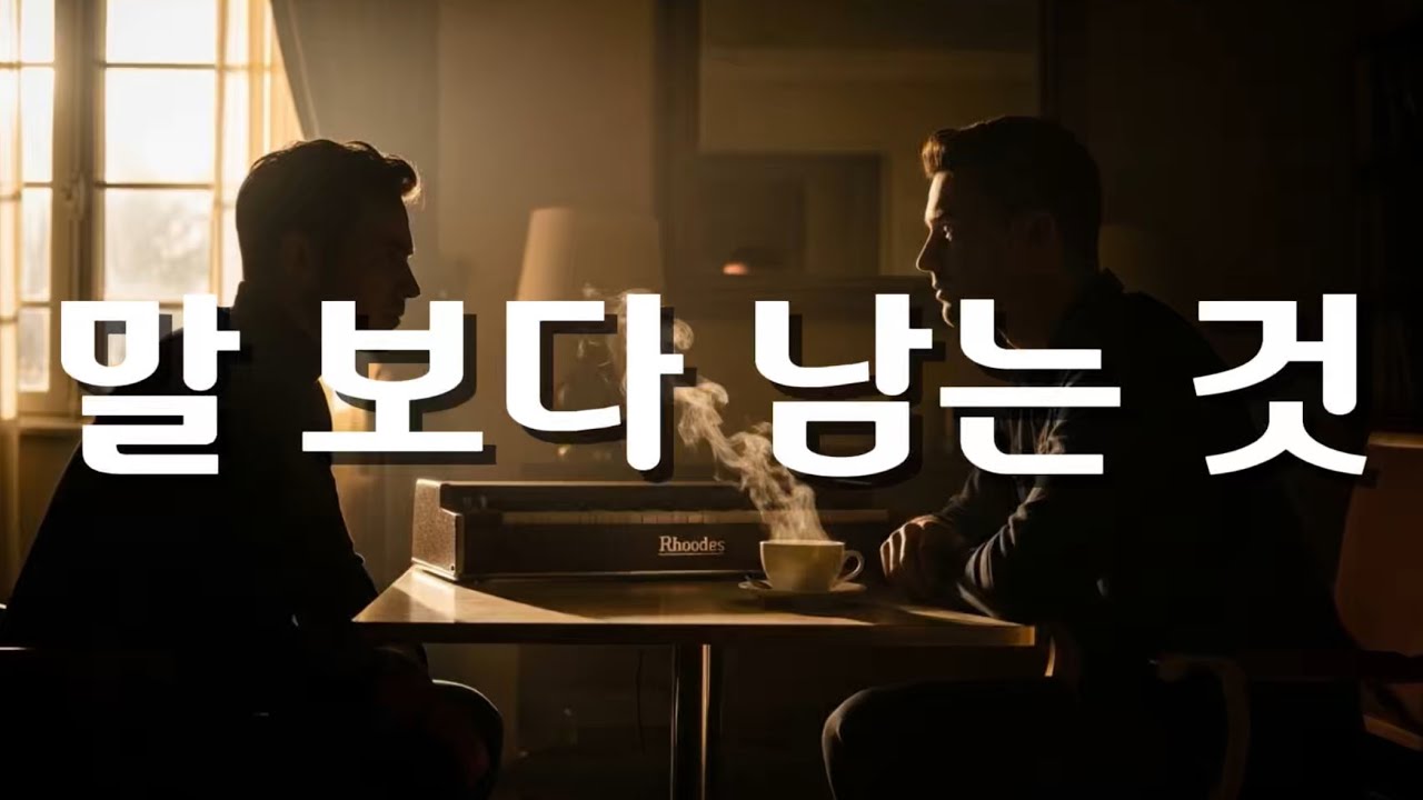 【Neo-Soul】 말보다 남는 것 | 