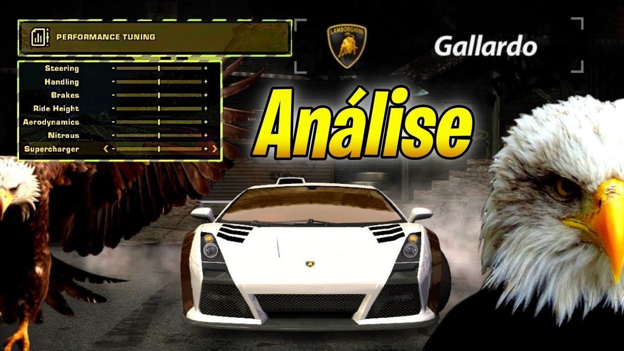 LAMBORGHINI GALLARDO VOA BAIXO - Need For Speed Most Wanted