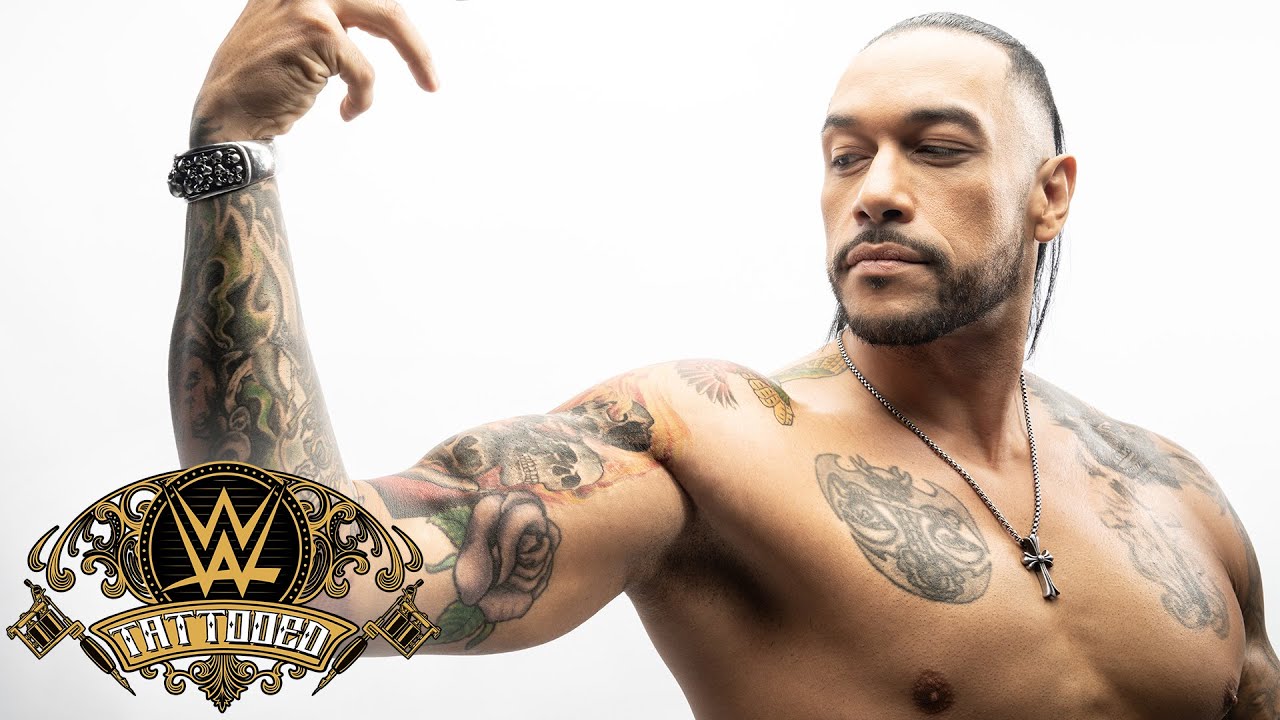 Дэмиан Прист замаскировал татуировку Гробовщика: WWE Tattooed