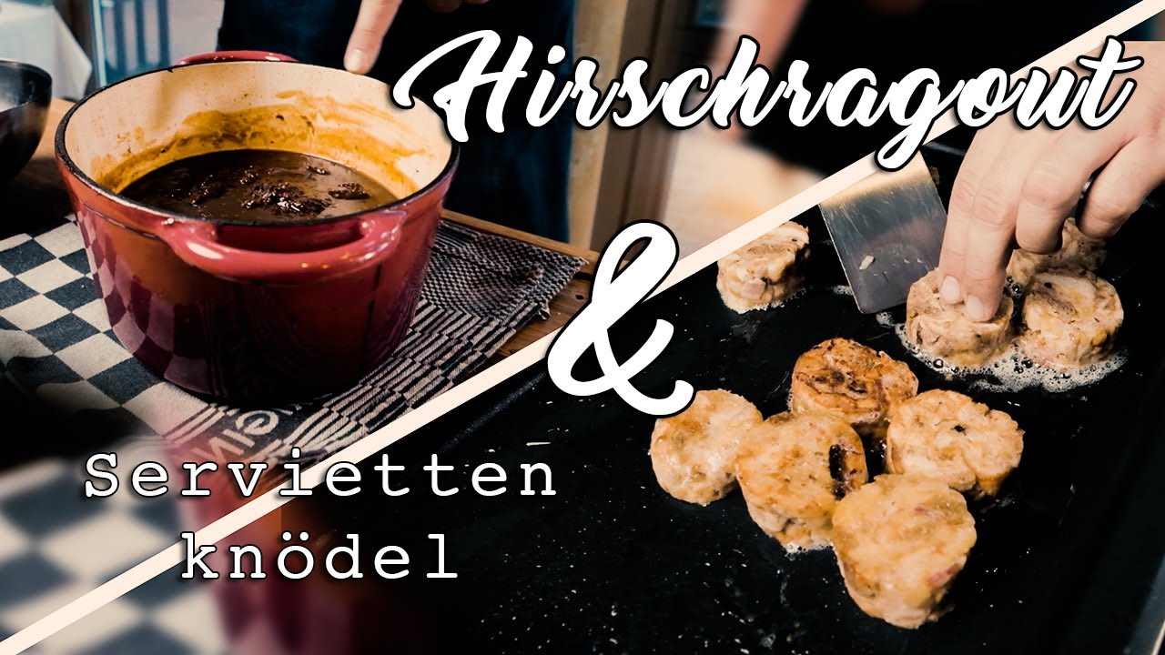 Hirschragout mit Serviettenknödeln – Stephan Schnieder kocht