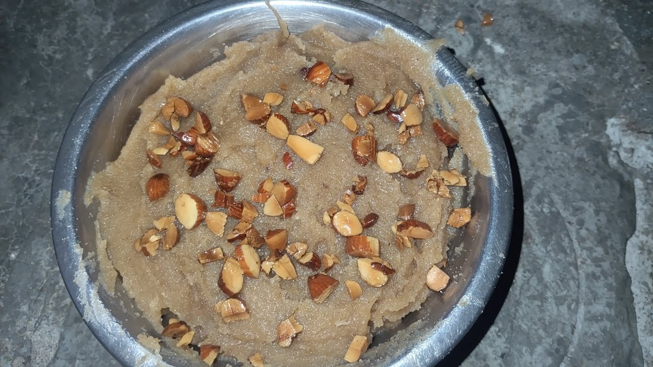 आटे का हलवा 😋 रेसिपी सिर्फ 5 मिनट में 