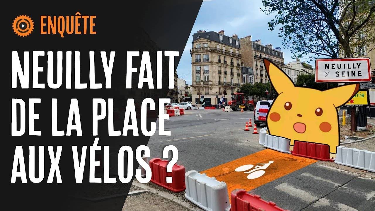 Un carrefour inaccessible aux cyclistes ? (Neuilly-sur-Seine)