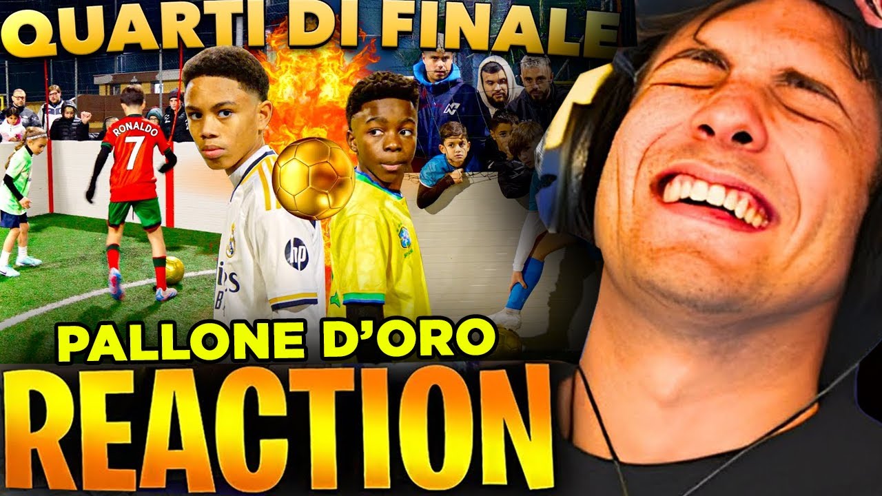BLUR REACTION al PALLONE D'ORO DEI BAMBINI QUARTI DI FINALE!! ⚽🔥 FT. marza e manuuxo