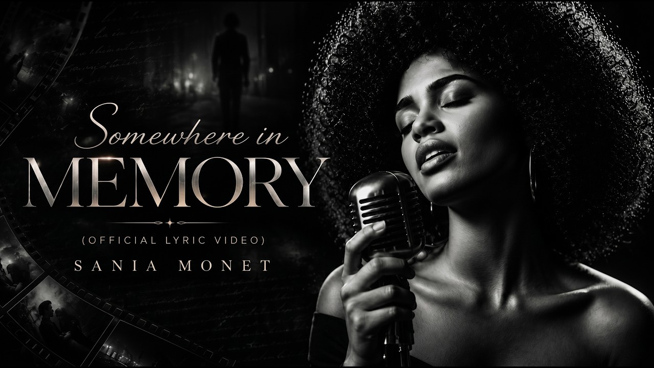 Somewhere in Memory - Sania Monet (Official Lyric Video)
