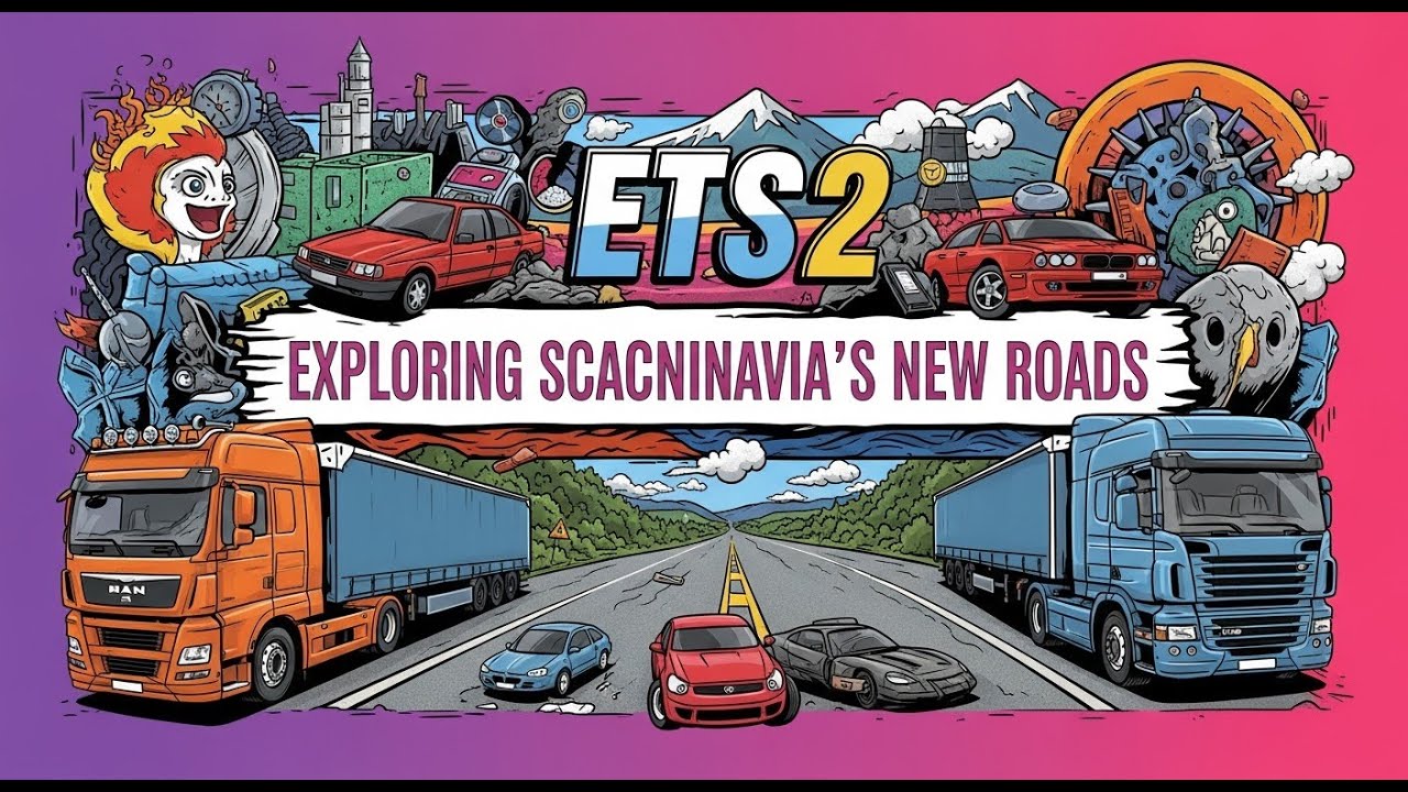 Euro Truck Simulator 2: 1.57 Scandinavia Refresh - Exploring Scandinavia's New Roads | 4K