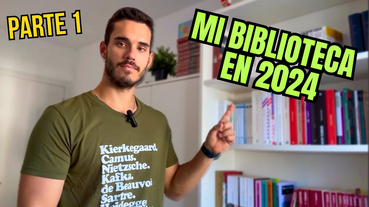 BOOKSHELF TOUR 2024 (Parte 1) 📖 Mostrando los libros de mi Biblioteca