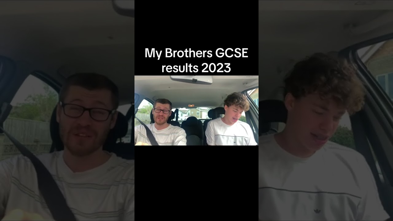 Результаты экзаменов GCSE моего брата в 2023 году