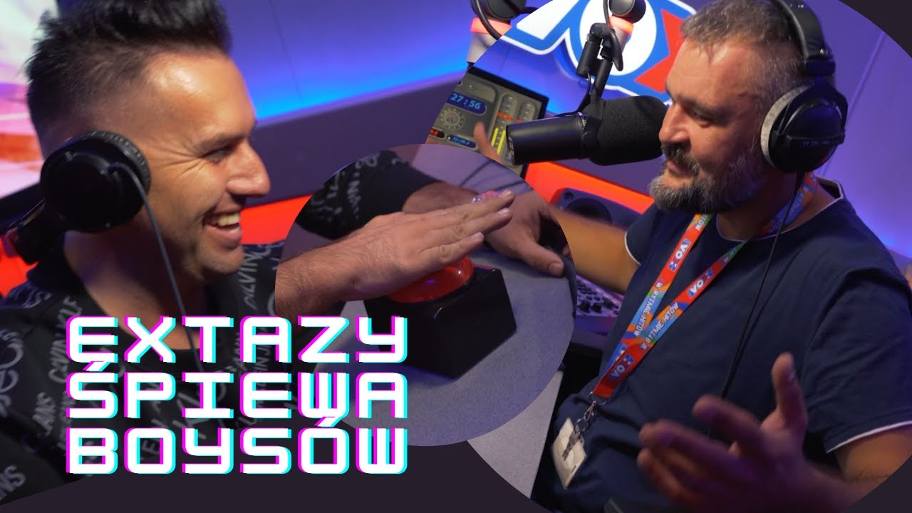 EXTAZY śpiewa WOLNOŚĆ zespołu BOYS | zaskakujące wykonanie na antenie VOX FM