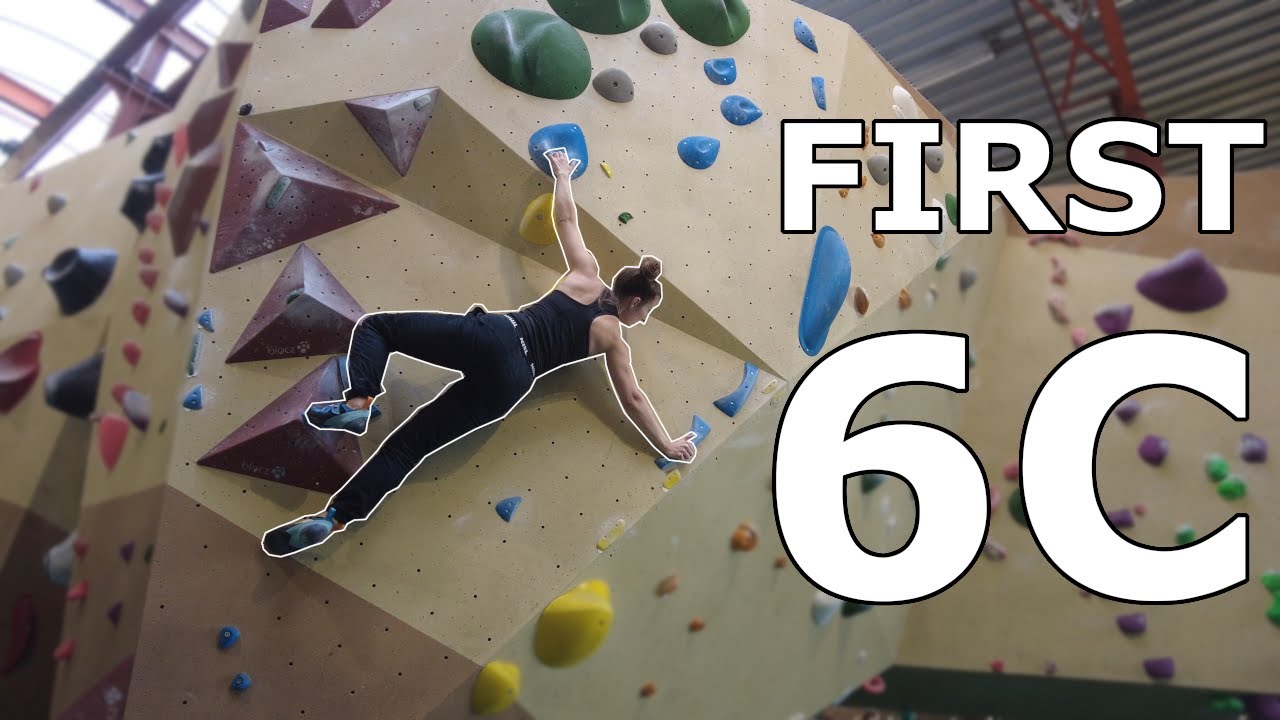 Very first 6C boulder