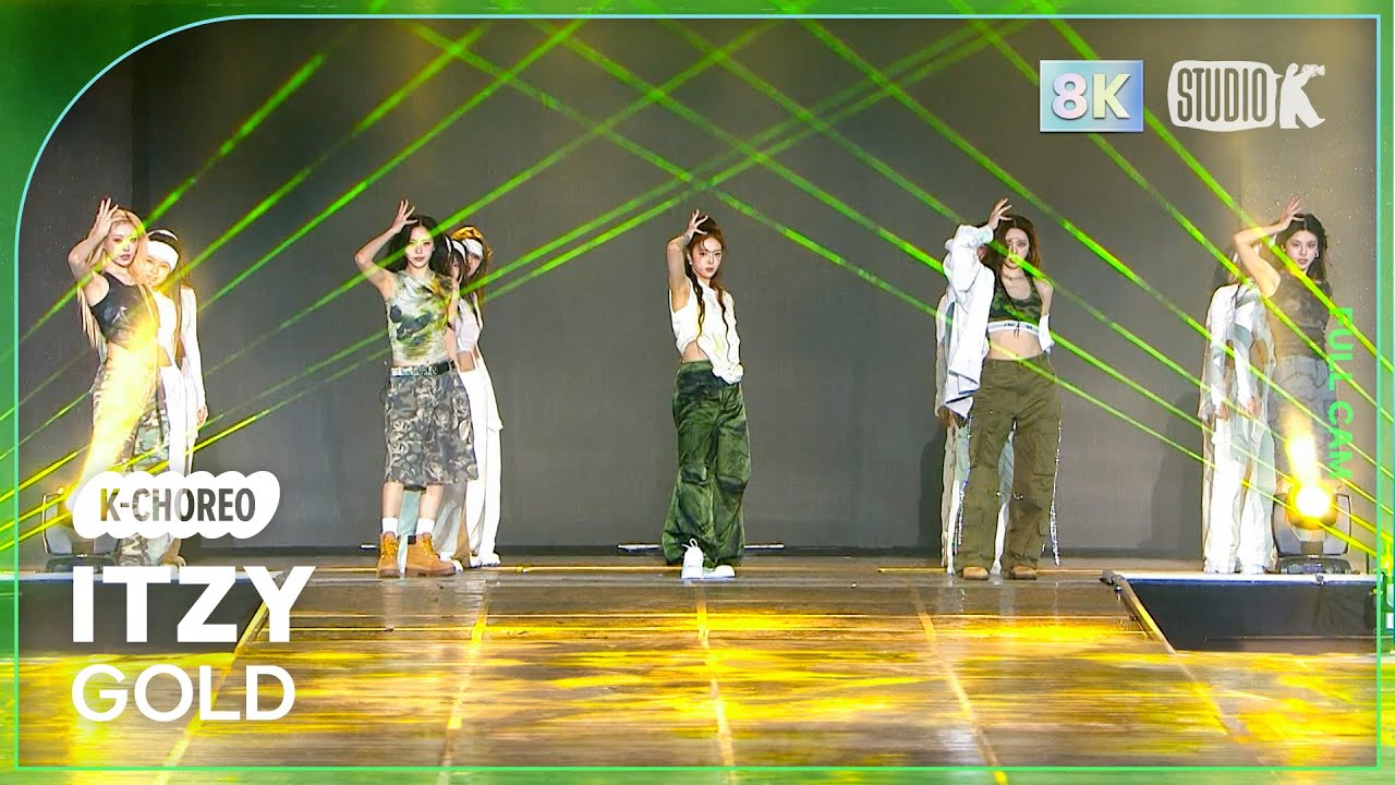 [K-Choreo 8K] 있지 직캠 'GOLD' (ITZY Choreography) @MusicBank 241025