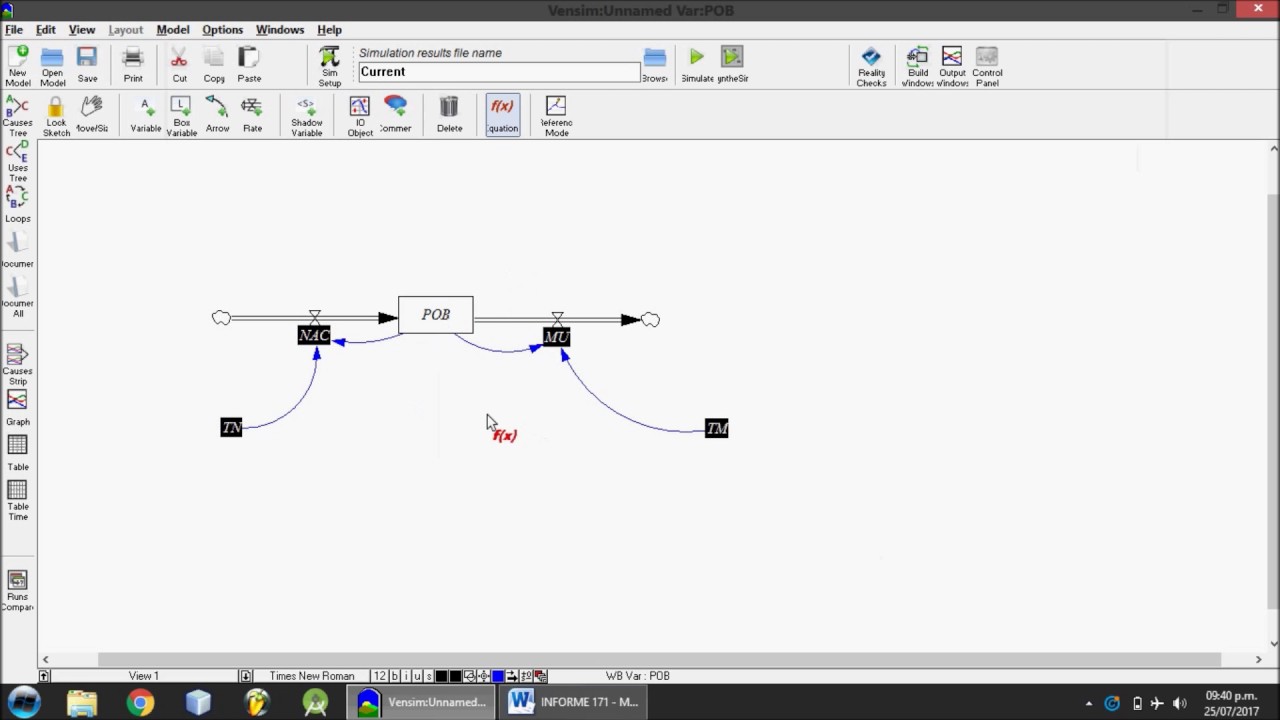 Tutorial de Vensim  Basico(ejemplo poblacional)