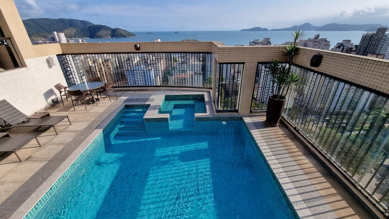 COBERTURA TRIPLEX ALTO PADRÃO EM SANTOS