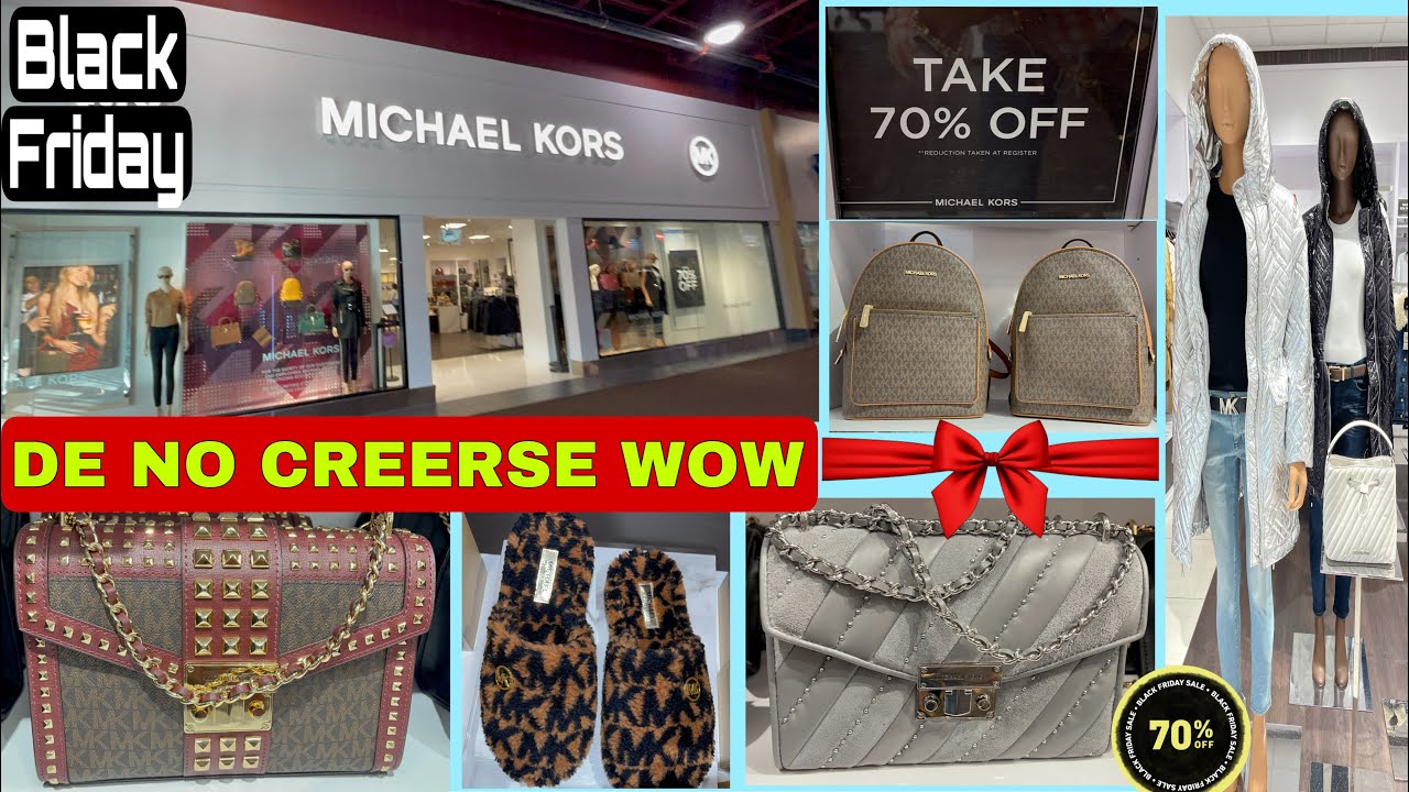 Michael Kors OUTLET SHOPPING 🛍 BOLSAS Y CARTERAS CON 70% Por Black Friday😱