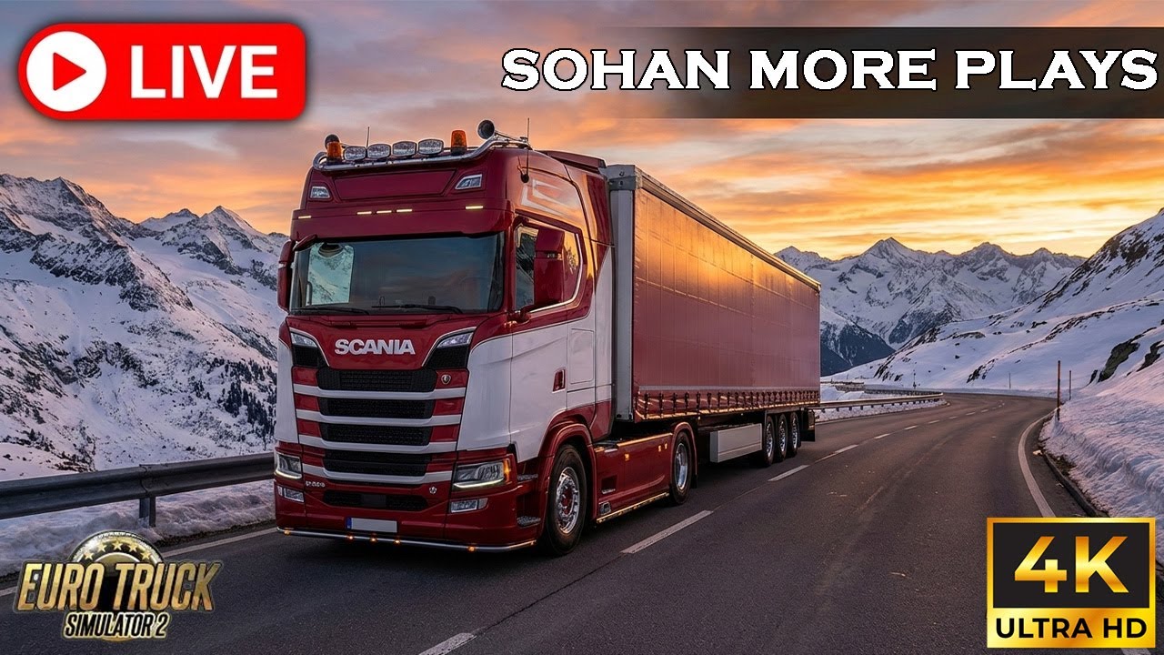ETS 2 Level Up Grind Sohanmoreplays ETS 2  Hindi | Marathi Level up 10 to 20