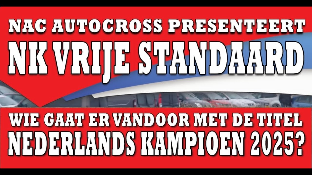 Promo NK VRIJESTANDAARD 2025 - NAC Autocross Kollum