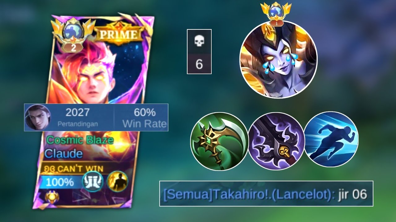 IS IT HARD TO FIGHT IRTHEL ON THE GOLD LANE?? JUST CALM DOWN I'LL TELL YOU THE WAY | CLAUDE MLBB