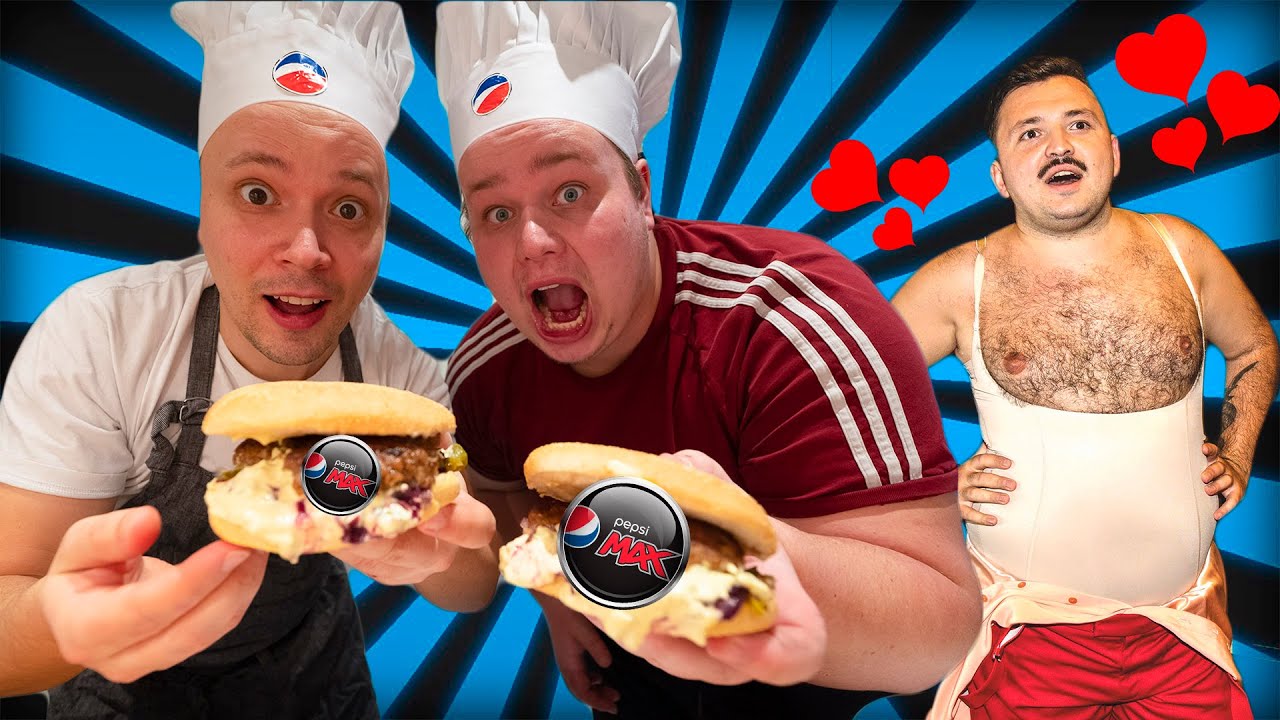 PEPSI MAX FRIKADELLE SANDWICH - Kan det maxes? Umut style.