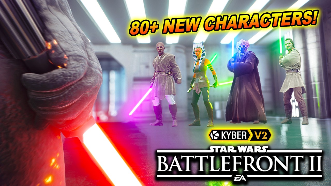 ЭТО добавляет 80+ НОВЫХ ГЕРОЕВ в Battlefront 2, и это ПРОСТО БЕЗУМИЕ! (Battlefront Expanded)