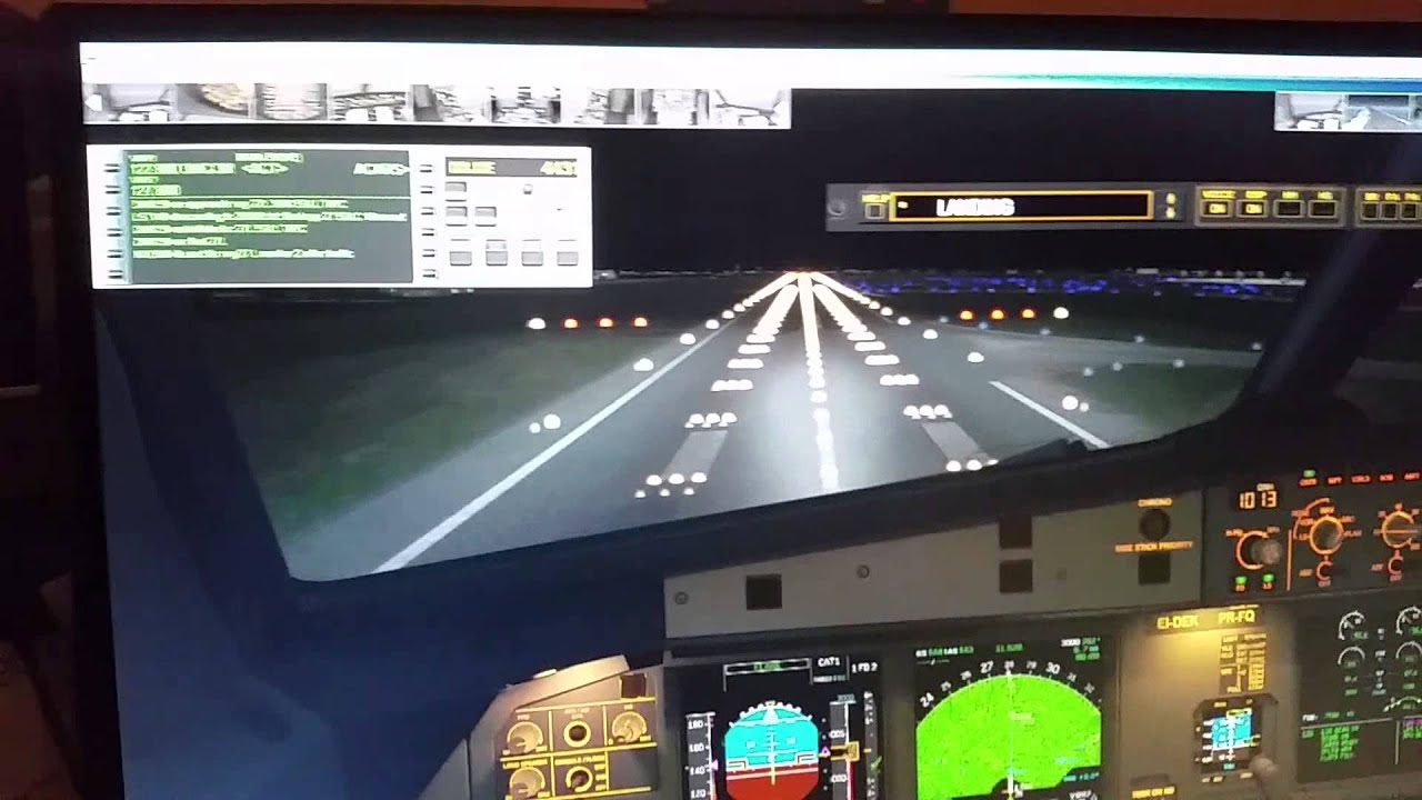 Landing Rwy 28 EIDW - Dub