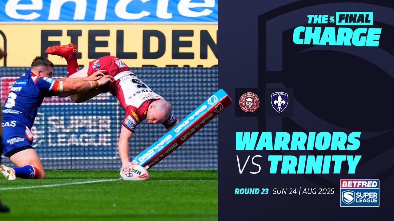 Highlights | Wigan Warriors v Wakefield Trinity | 2025 Betfred Super League | Round 23