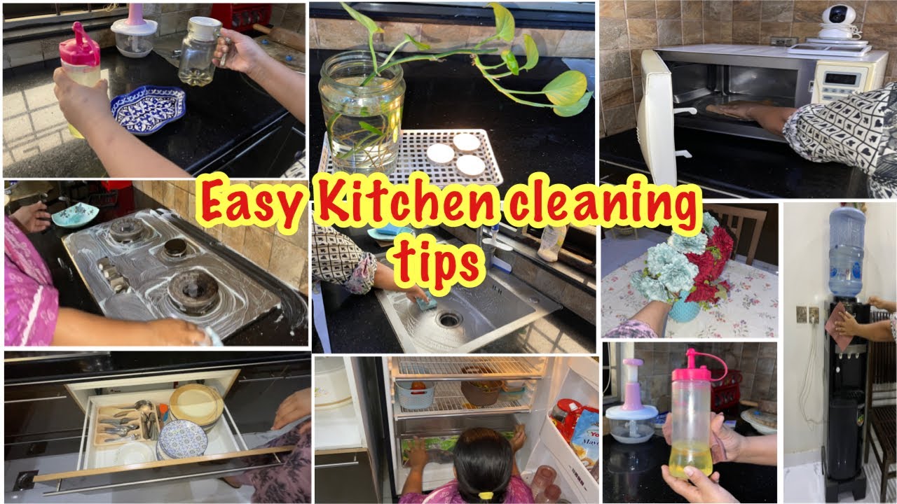 How I organise my kitchen|Kitchen cleaning motivation🧹Useful tips for small  kitchen
