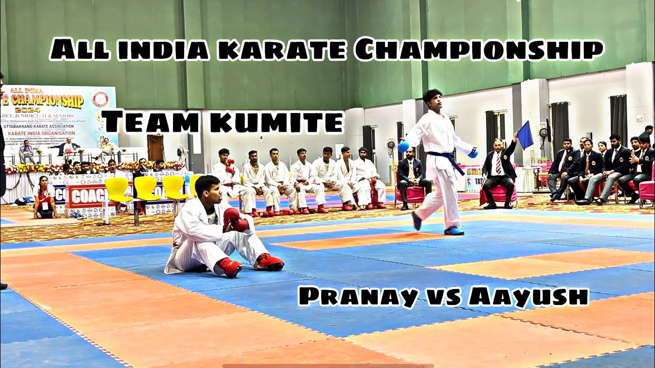 Pranay sharma vs Aayush | Team Kumite Uttarakhand vs Madhya Pradesh | KIO National #karate