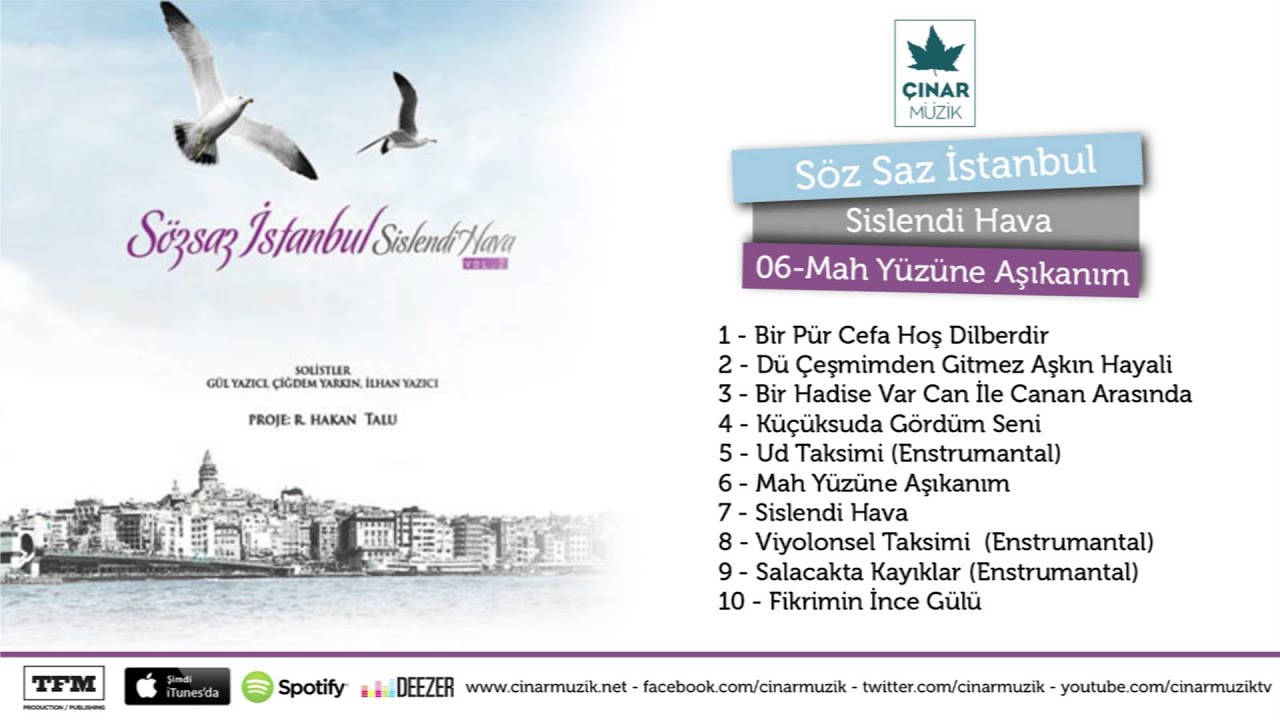 Sözsaz İstanbul / Sislendi Hava - Mah Yüzüne Aşıkanım (Official Lyrics Video)