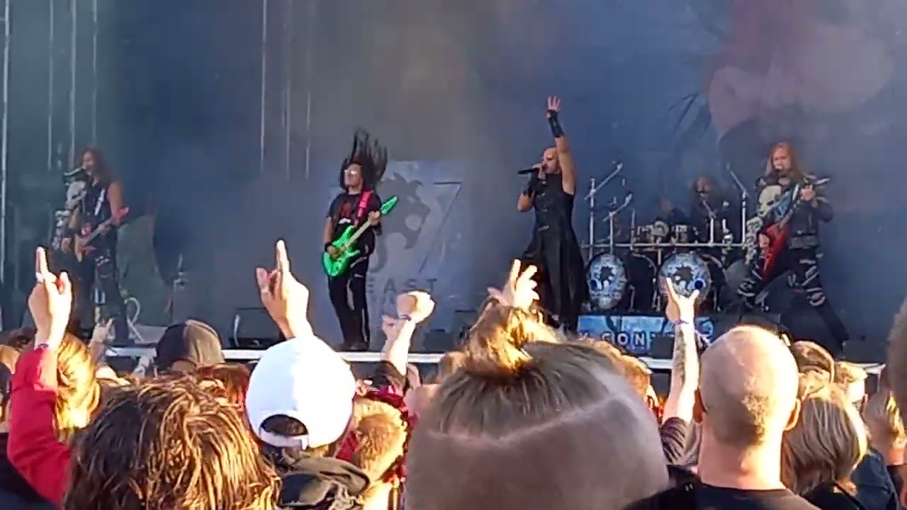 Beast in Black - Hardcore Live, Sauna Open Air, Tampere, Finland 07.07.2022