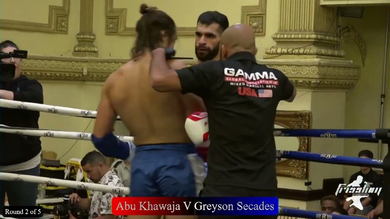 Freedom 6   Abu Khawaja V Greyson Secades   Super Middleweight Freedom USA Championship