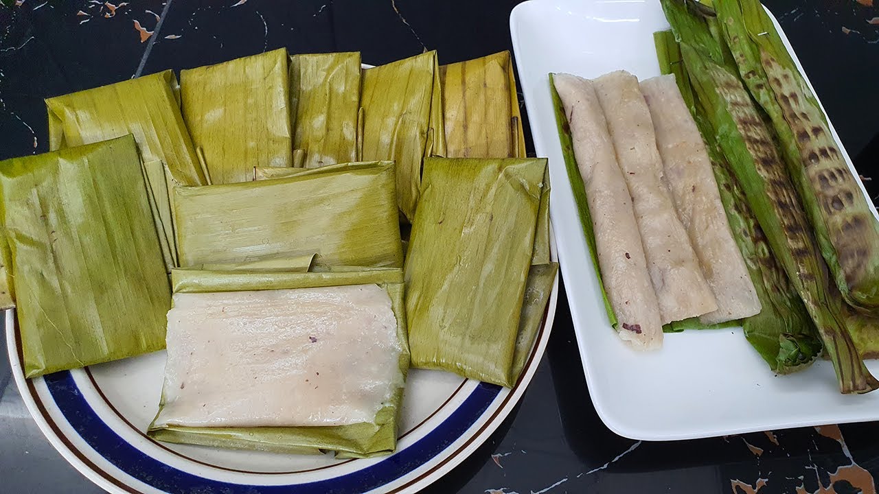 ขนมเผือกสูตรแป้งน้อย เผือกเน้นๆ เด็ดที่ความหอมมันนุ่มละมุนมาก ทั้งสองแบบ สายเผือกต้องโดนใจสุดๆ