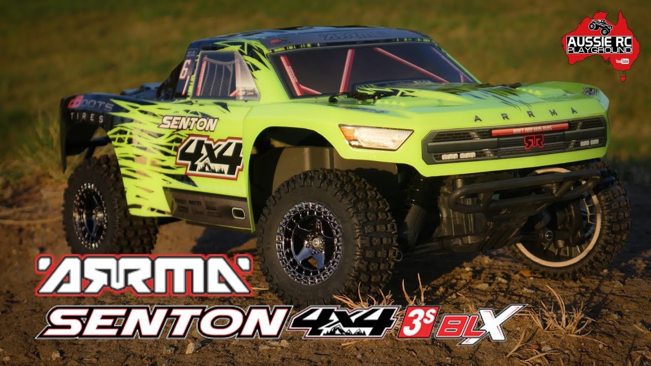 ARRMA Senton 4x4 3S BLX на 2S и 3S LiPo
