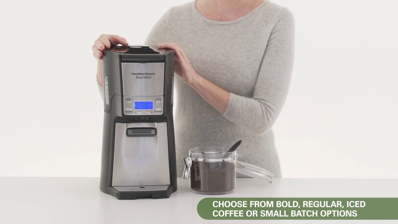 Coffee Maker | Hamilton Beach® | BrewStation® 12 Cup Programmable Coffee Maker (48465)