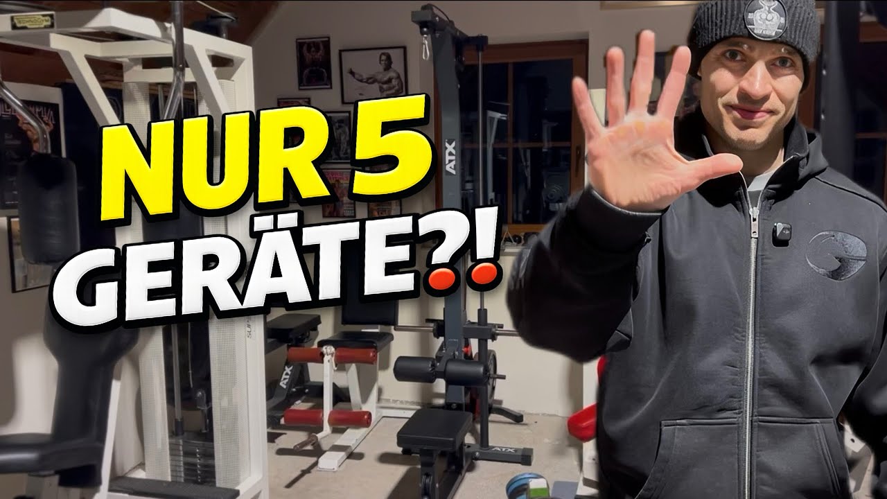 Meine Top 5 Ger&auml;te f&uuml;r ein effektives Home Gym!