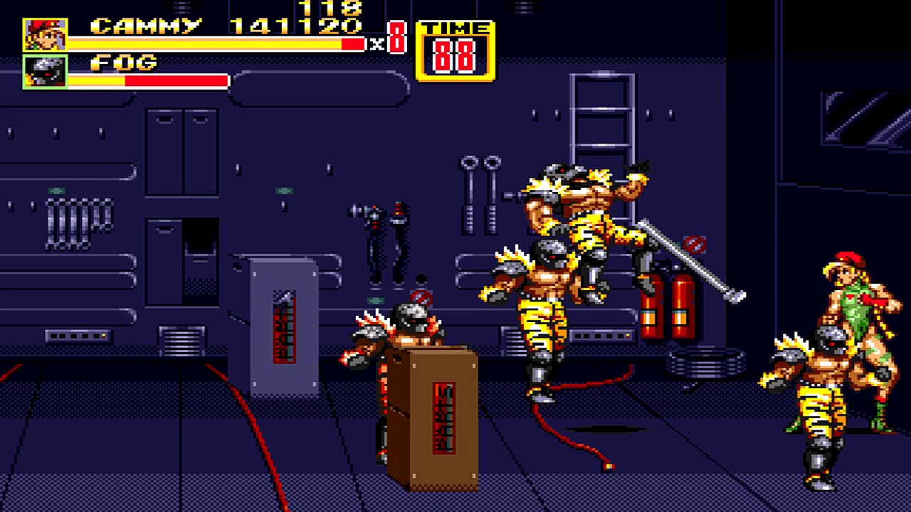 Streets of Rage 2: The New Challengers - Cammy playthrough