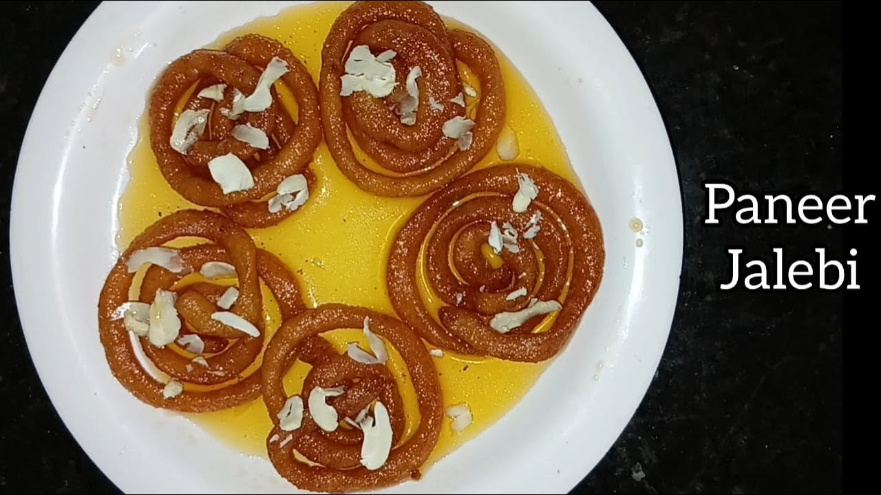 Paneer Jalebi At Home | Instant Paneer Jalebi Without Fermentation |Paneer Jilebi #swadishtamcuisine