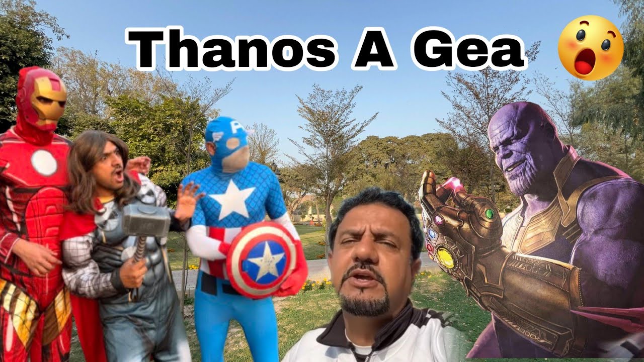 Waleed or Mamu Ki Help Ky Liye Thanos Agea 😭 Avangers War