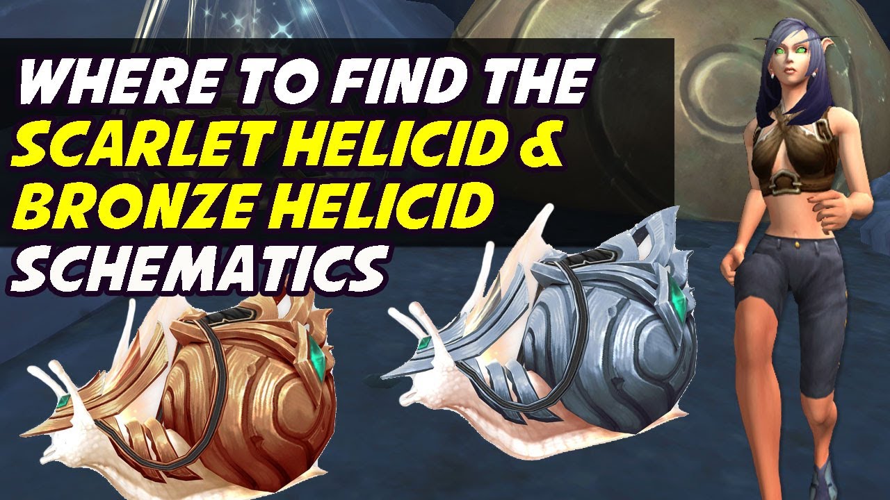 Scarlet Helicid & Bronze Helicid (Mount Schematics) - Protoform Synthesis