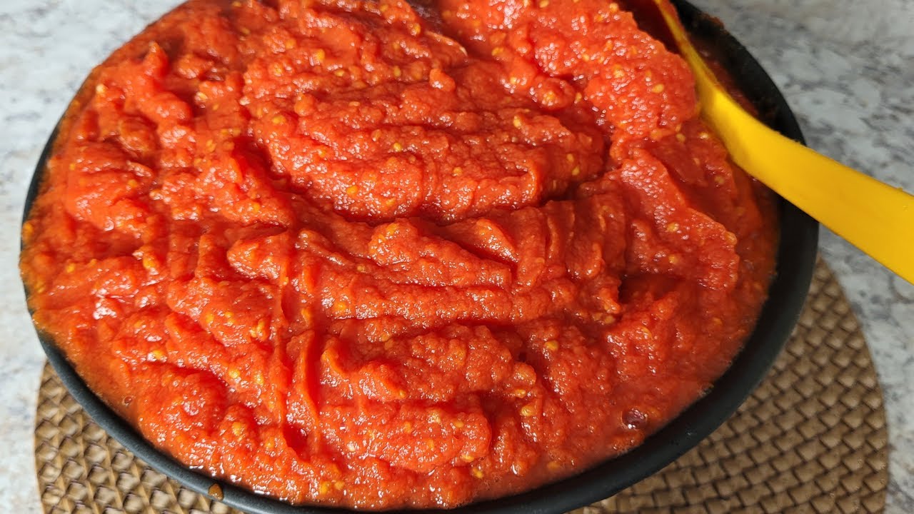 Homemade Tomato Paste | Richer Flavor & Money Saver