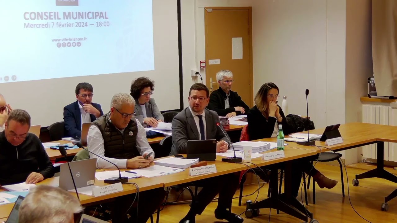 Conseil Municipal du 7 fevrier 2024