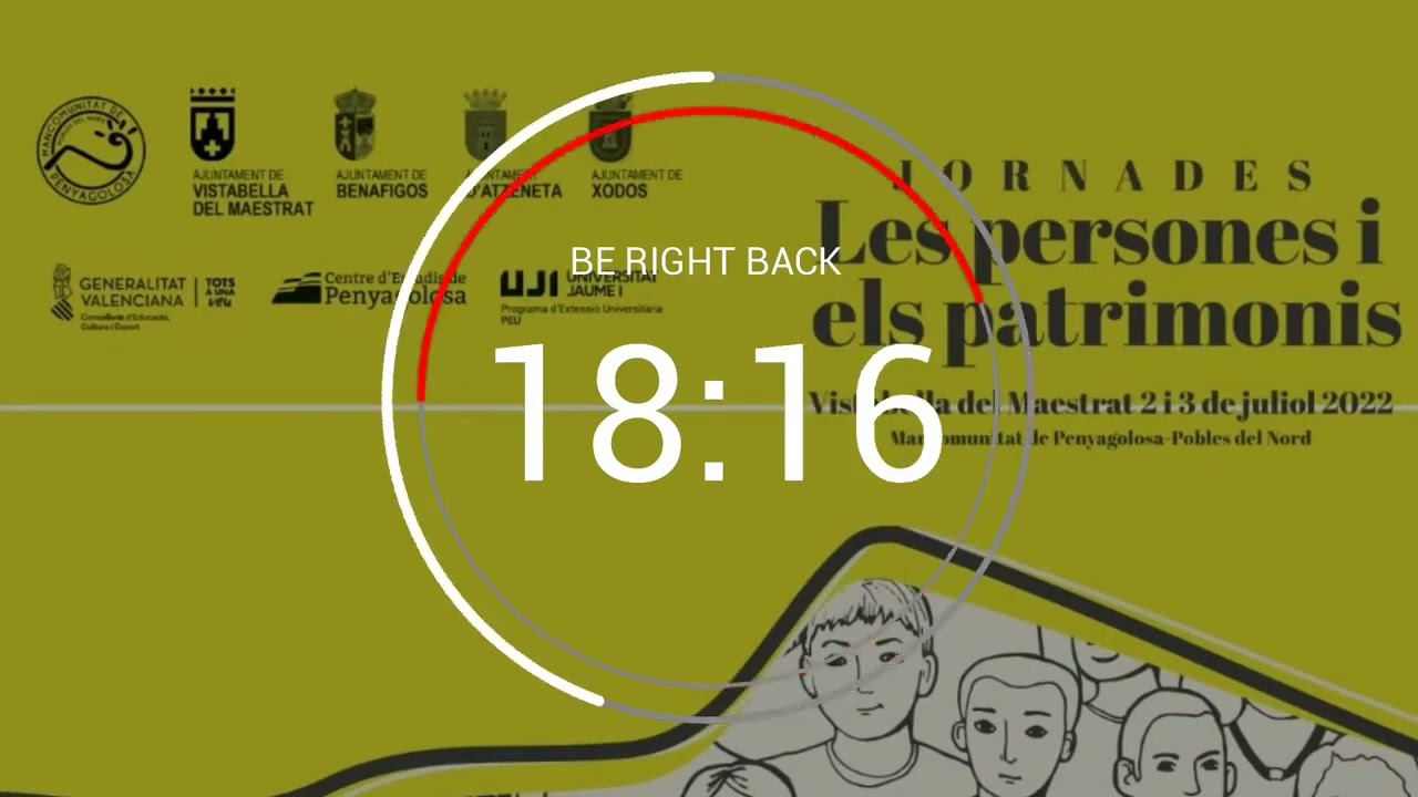 Jornades 'Les persones i els Patrimonis'. Vistabella del Maestrat, 2 i 3 de juliol de 2022.