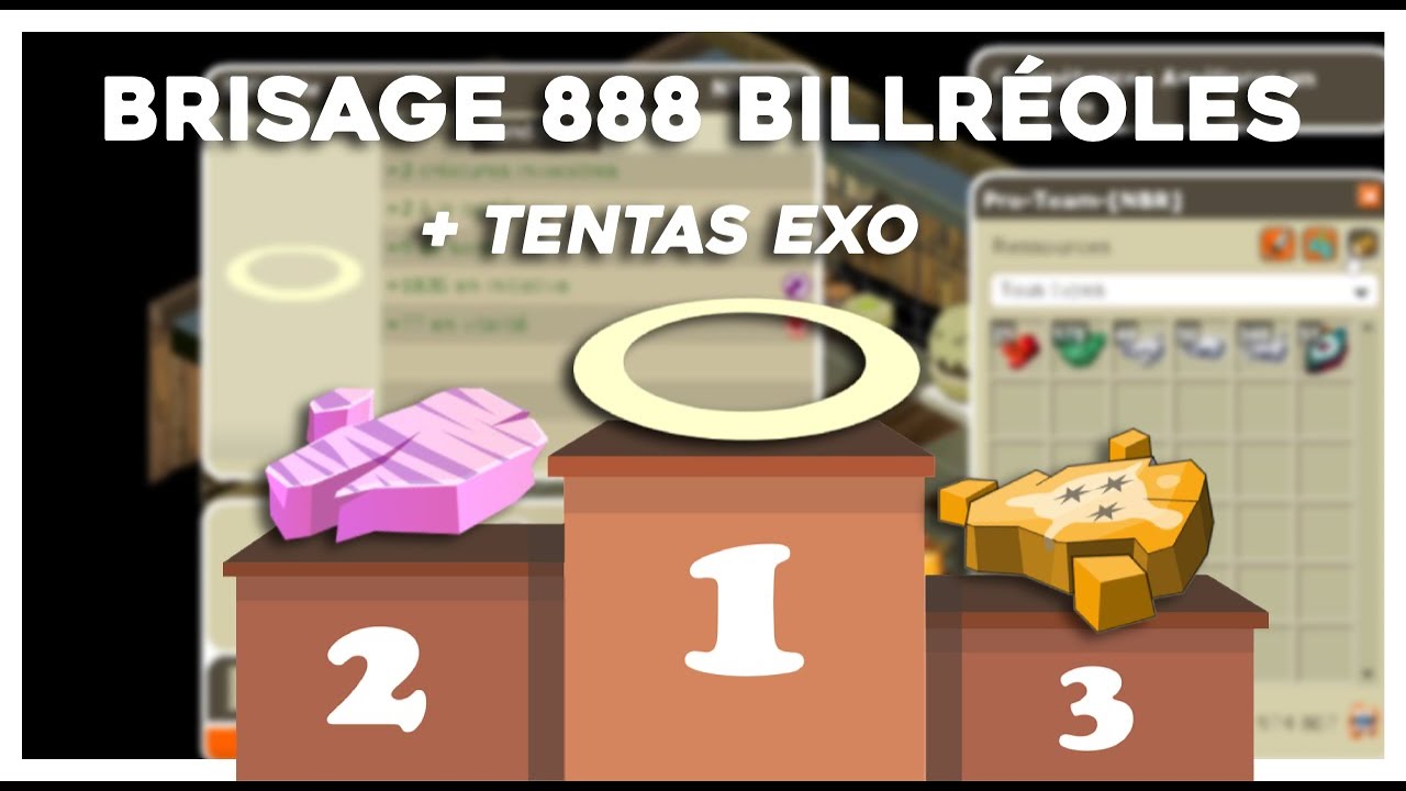 CRAFT + BRISAGE 888 BILLRÉOLE & TENTAS EXO